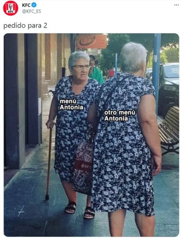 kfc, viral, memes, abuela antonia