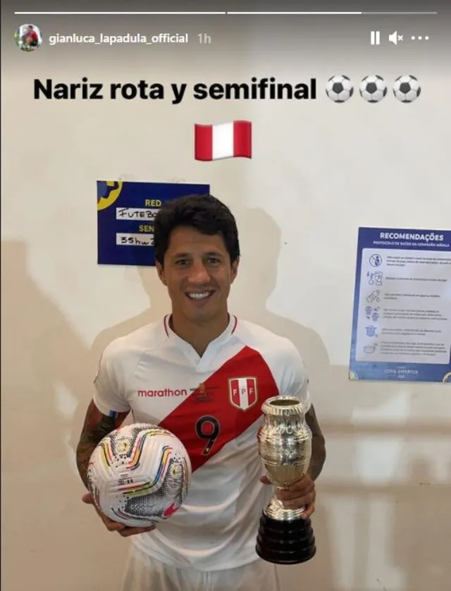 Gianluca Lapadula, Selección Peruana