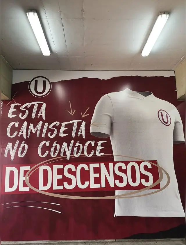 Pinta de Universitario en el Estadio Monumental   