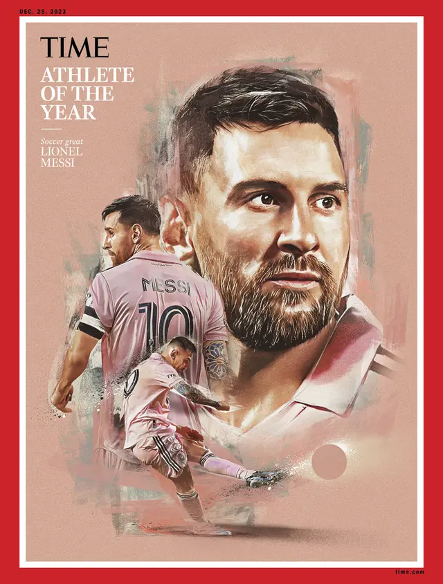 Lionel Messi, mejor deportista del año 2023.   