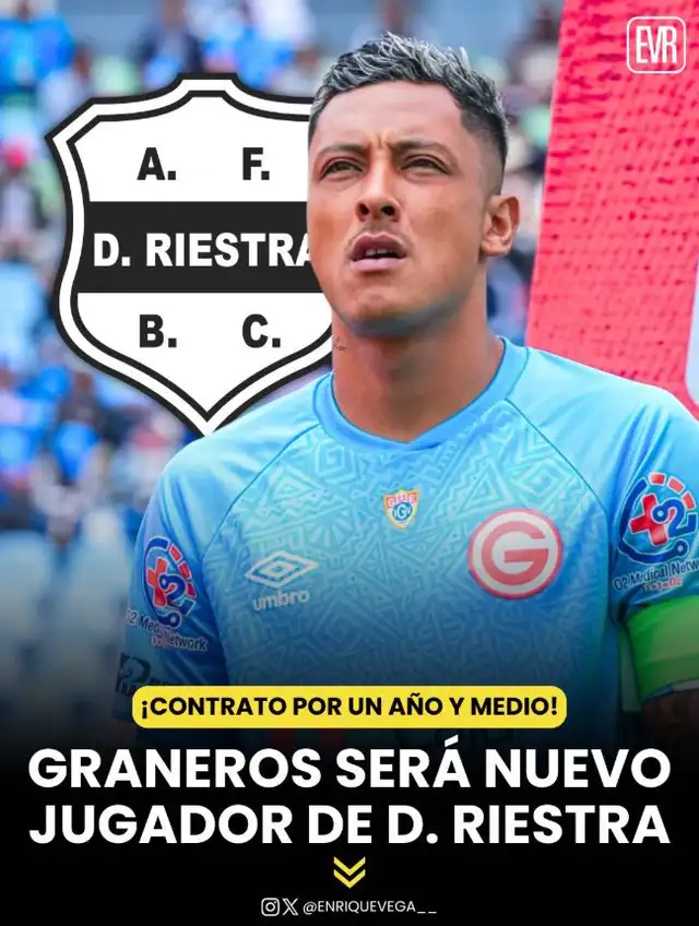 Agustín Graneros jugará por Deportivo Riestra
