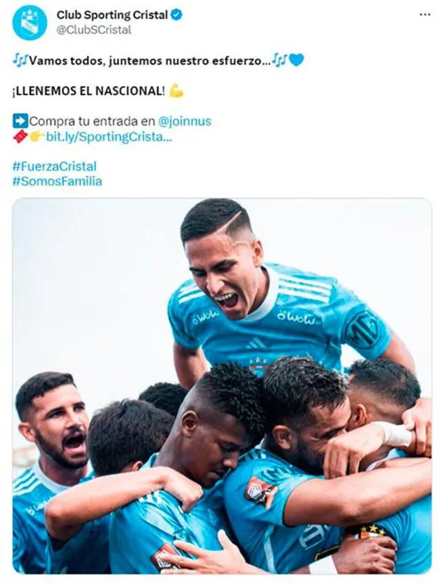 Sporting Cristal vs Nacional Sporting Cristal vs Nacional