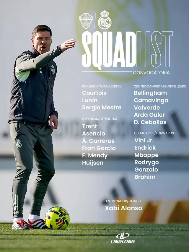 Real Madrid vs Elche