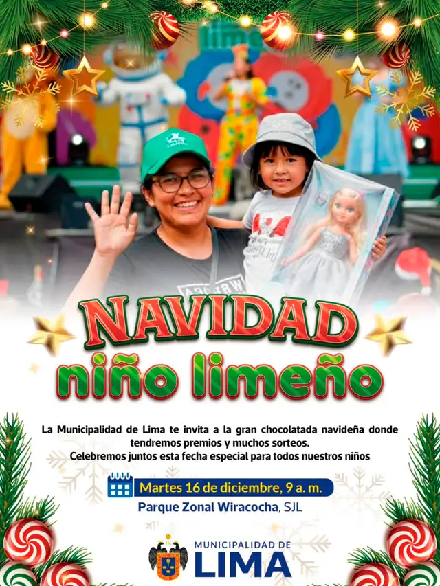 chocolatada navideña chocolatada navideña