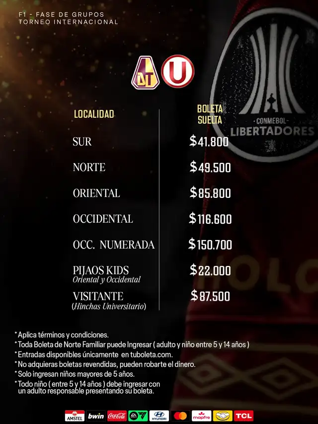 Deportes Tolima vs Universitario