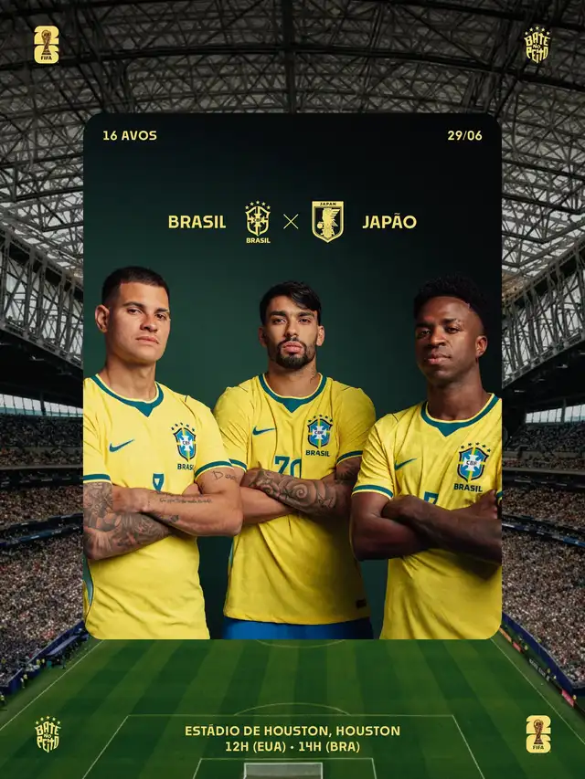 Brasil anunció el duelo que sostendrá ante Japón por los dieciseisavos de final del Mundial 2026