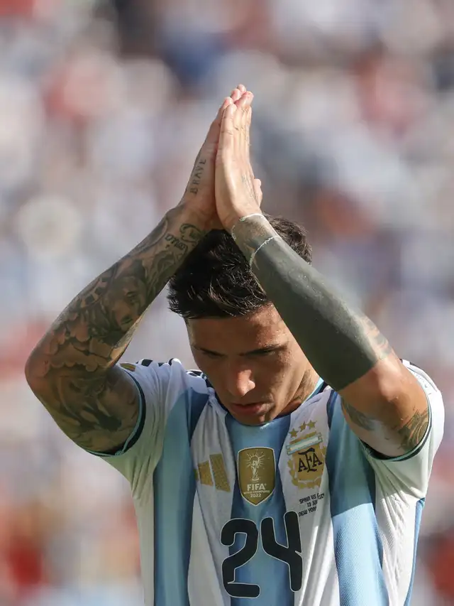 Enzo Fernández pidió disculpa tras salir expulsado de la final del Mundial 2026