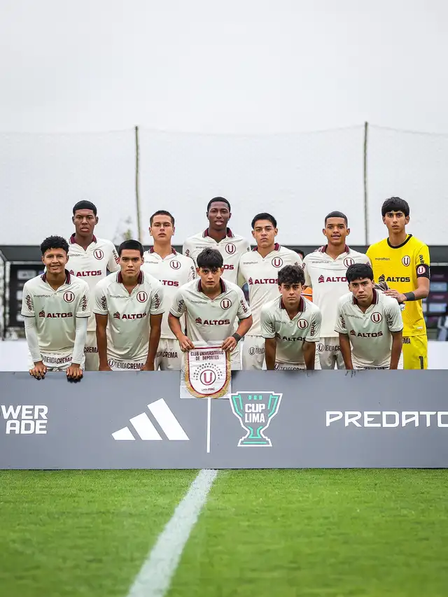 La Sub-16 de Universitario disputa la Adidas Cup Lima U16