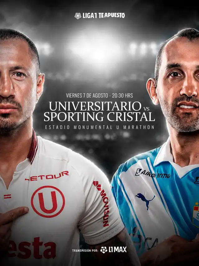 Universitario, Sporting Cristal Universitario, Sporting Cristal