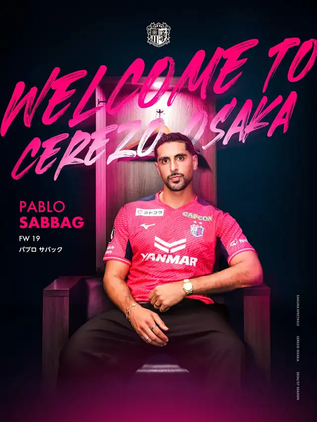Pablo Sabbag, Cerezo Osaka Pablo Sabbag, Cerezo Osaka