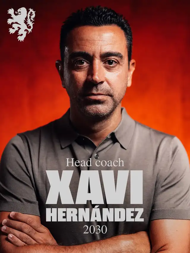 Xavi Hernández es nuevo entrenador de la selección de Holanda hasta 2030