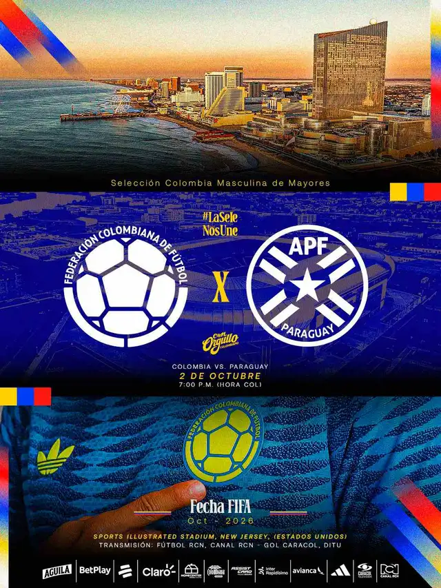 Colombia, Paraguay