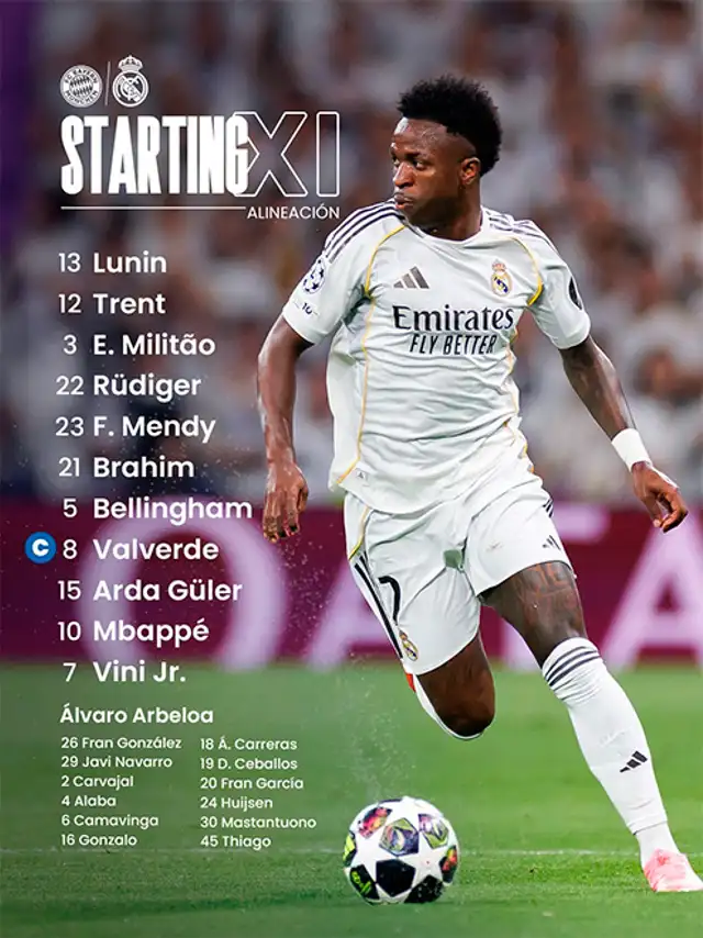 Real Madrid vs Bayern Múnich