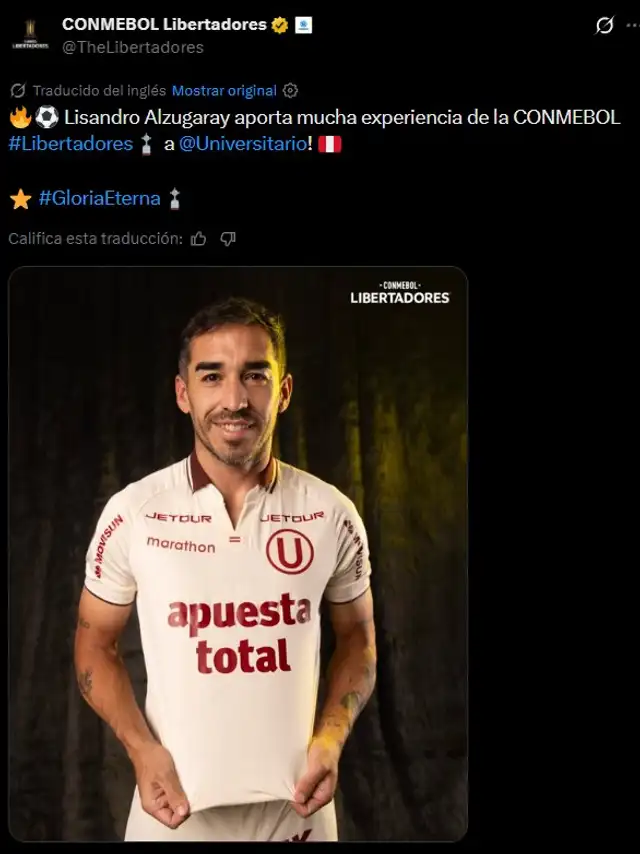 Lisandro Alzugaray, Universitario de Deportes