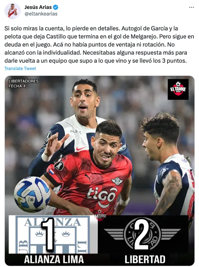 Alianza Lima.