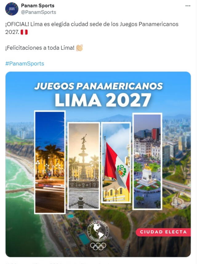 Juegos Panamericanos Lima 2027 Juegos Panamericanos Lima 2027