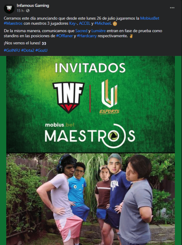 Foto: Infamous Gaming   