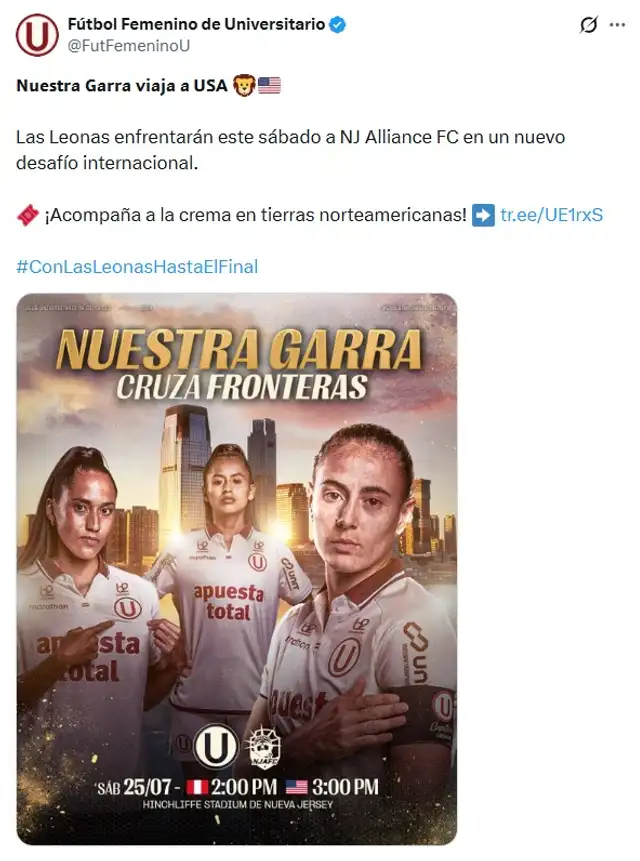 Universitario Femenino Universitario Femenino