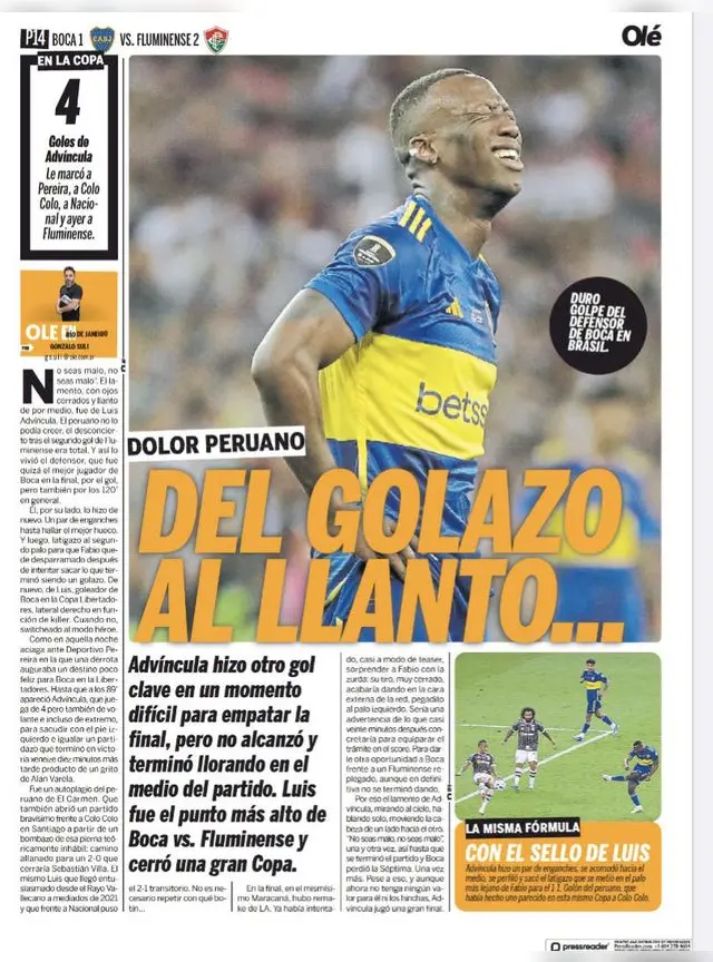 Luis Advincula, Boca Juniors