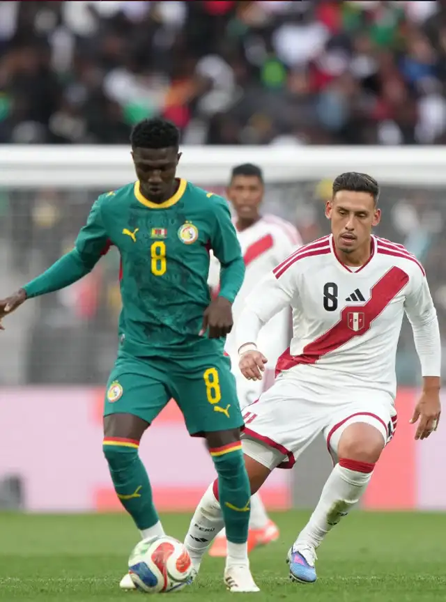 Perú cayó derrotado por 2-0 frente a Senegal. Foto: FPF