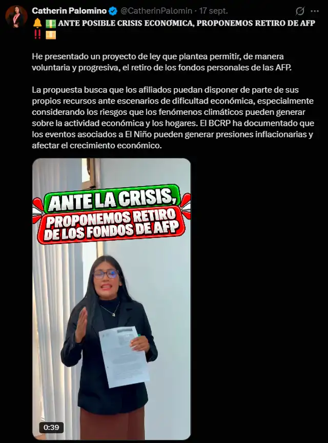 retiro AFP retiro AFP