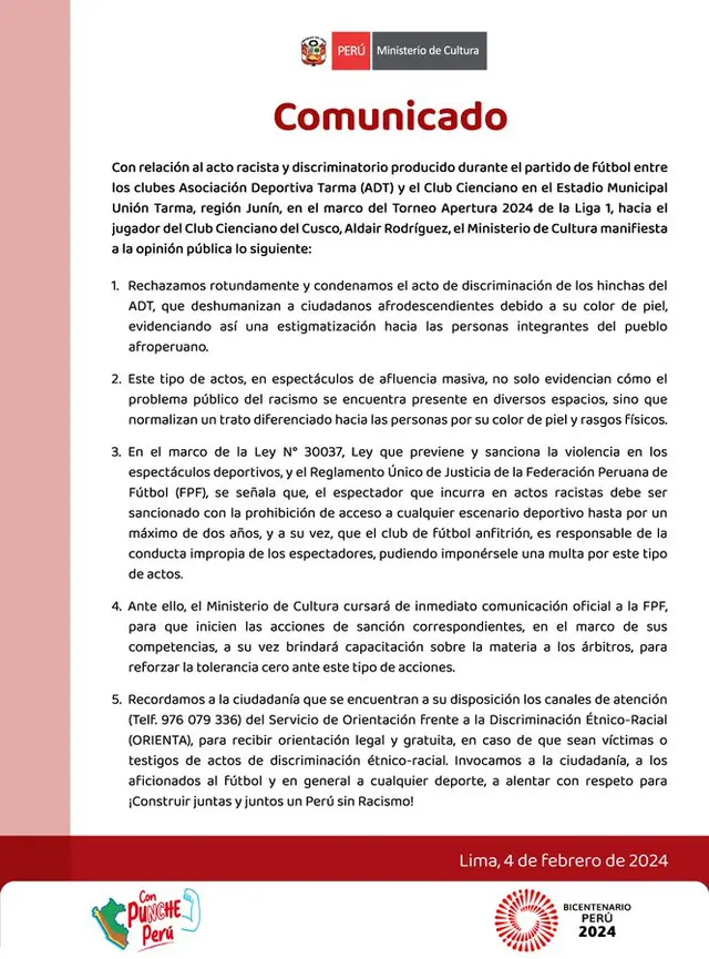Ministerio de Cultura