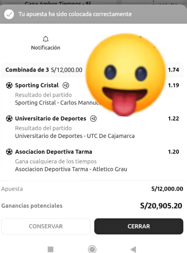 apuesta