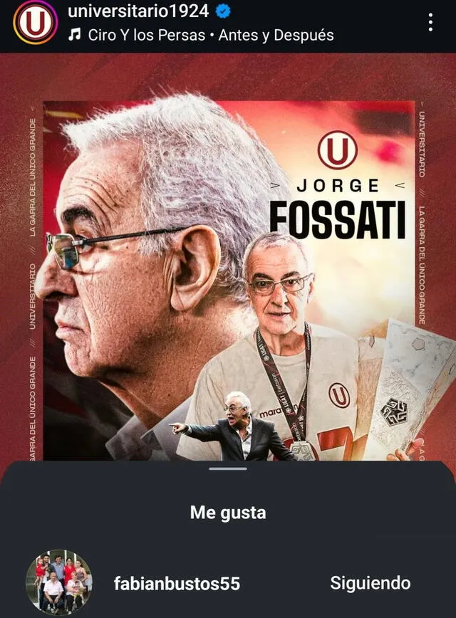  Fabián Bustos reaccionó a la llegada de Fossati    