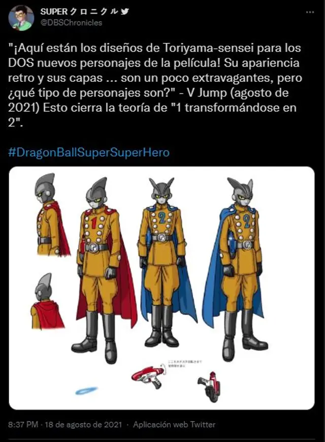 Personajes en Dragon Ball Super