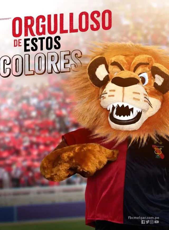 "Leoncco" la mascota de FBC Melgar "Leoncco" la mascota de FBC Melgar