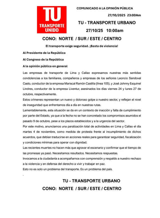 paro de transportistas paro de transportistas