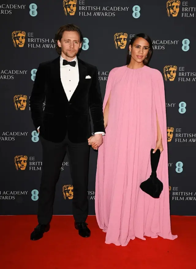 Tom Hiddleston y Zawe Ashton