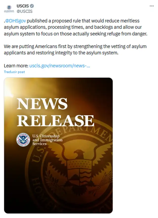 USCIS permiso de trabajo