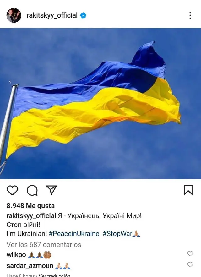 Yaroslav Rakitskyy envió mensaje a Ucrania.