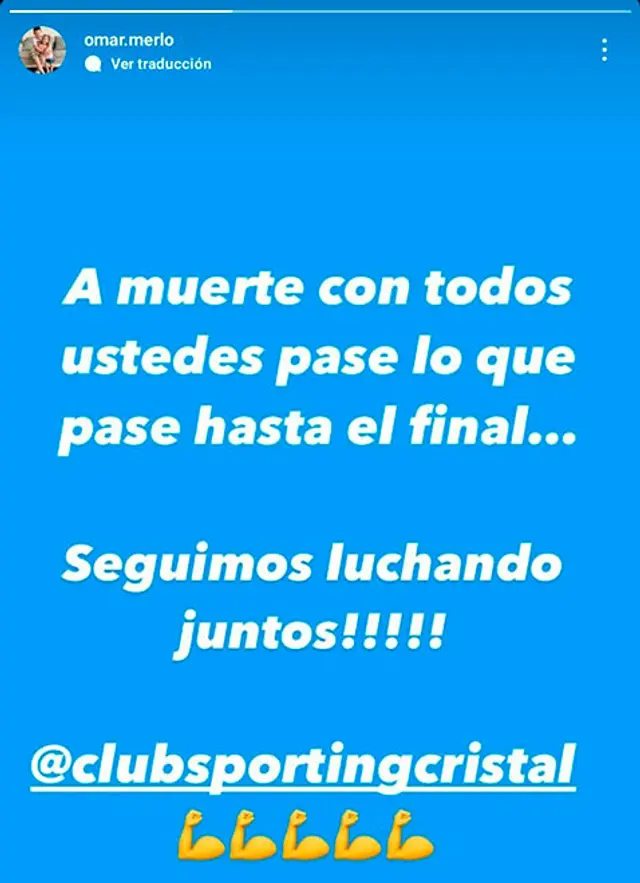 Sporting Cristal Omar Merlo