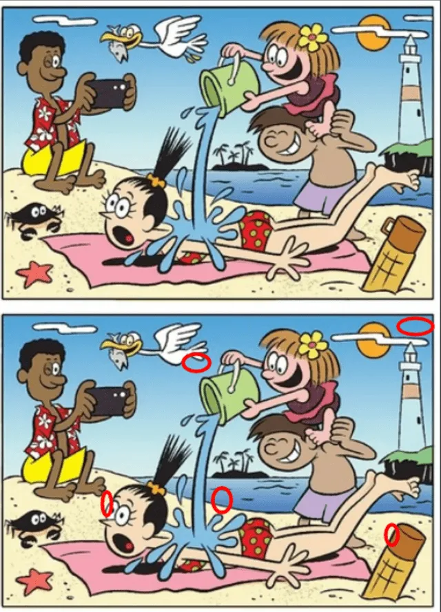 Corrobora tus respuestas con la solución exclusiva que te ofrece Líbero. | Fuente: Twitter Acertijos y pluzzles.