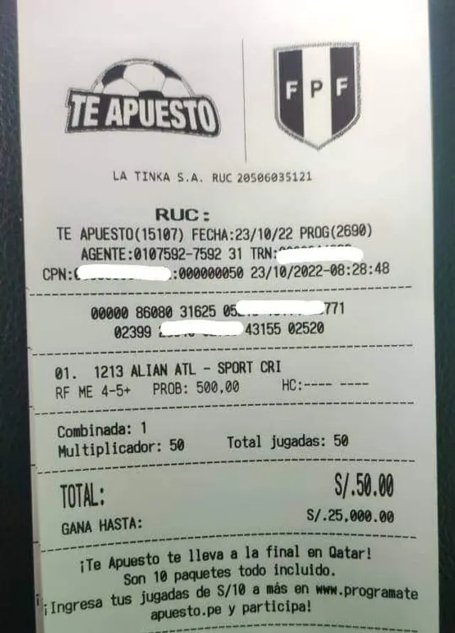 apuesta