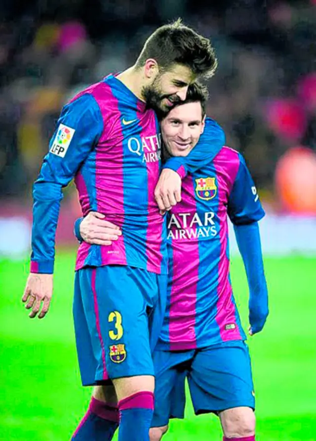 Gerard Piqué y Lionel Messi compartieron gratos momentos en Barcelona. Foto: Difusión. Gerard Piqué y Lionel Messi compartieron gratos momentos en Barcelona. Foto: Difusión.