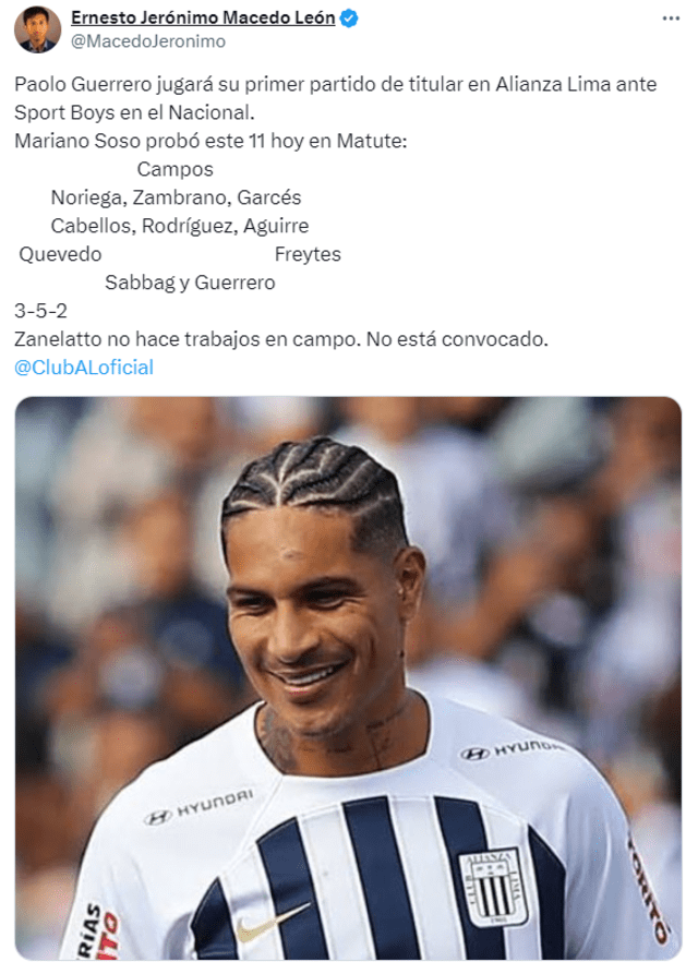 Paolo Guerrero, Alianza Lima