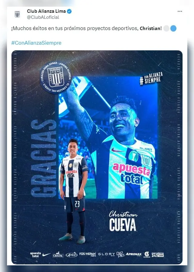 Alianza Lima, Christian Cueva