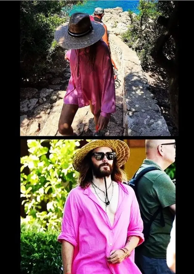 Belinda y Jared Leto: Vacaciones en Italia