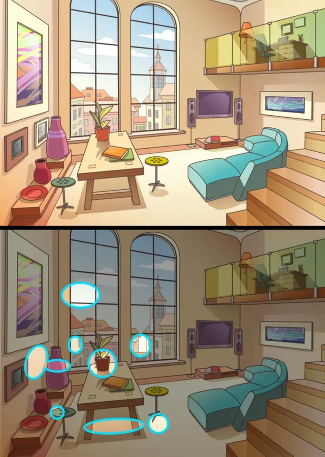 Reto visual EXTREMO: ¿Podrás ubicar las 9 diferencias en 20 segundos? | Foto: Genial Guru   