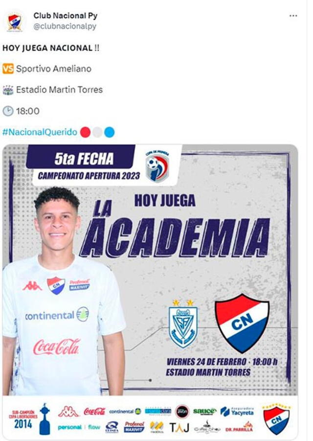 Sporting Cristal vs Nacional