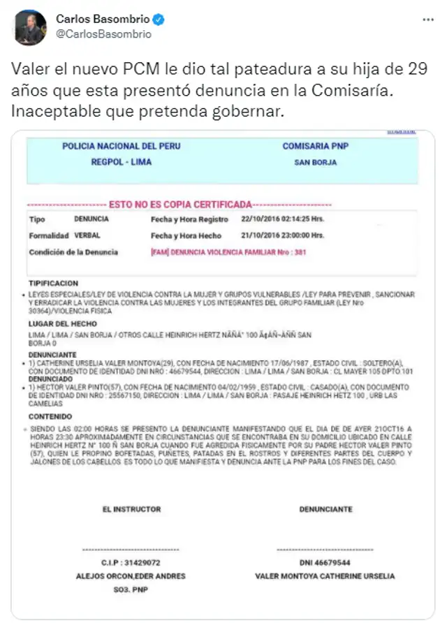 Captura: Twitter Captura: Twitter