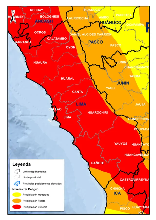 Lluvias en Lima