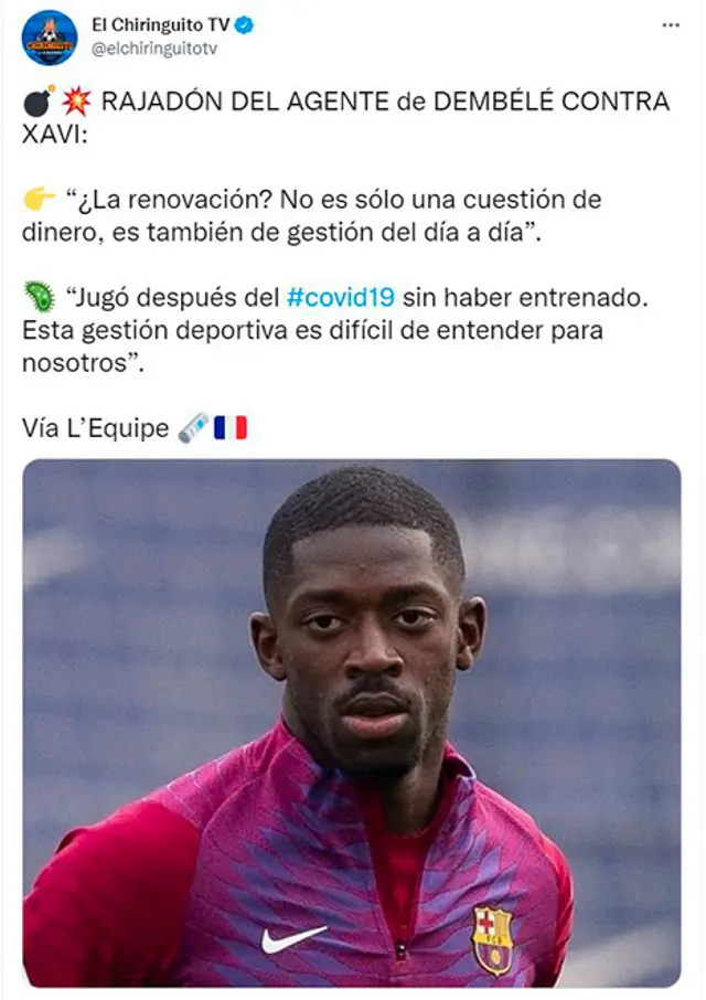 Barcelona Ousmane Dembélé