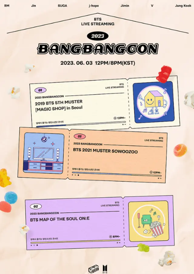 BTS BANG BANG CON 2023