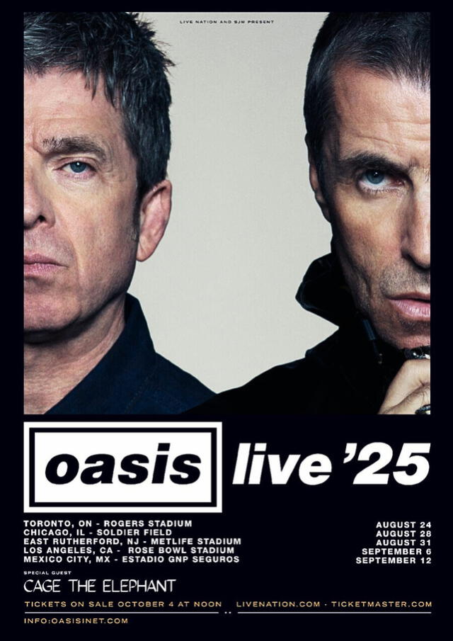 Oasis Live 25'