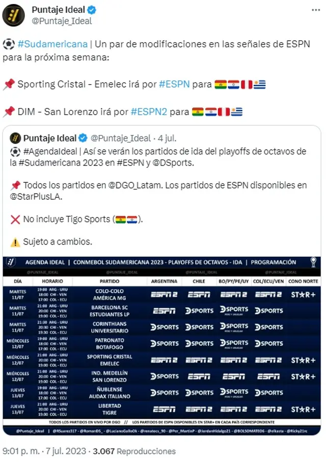 Canal para ver Sporting Cristal vs. Emelec   