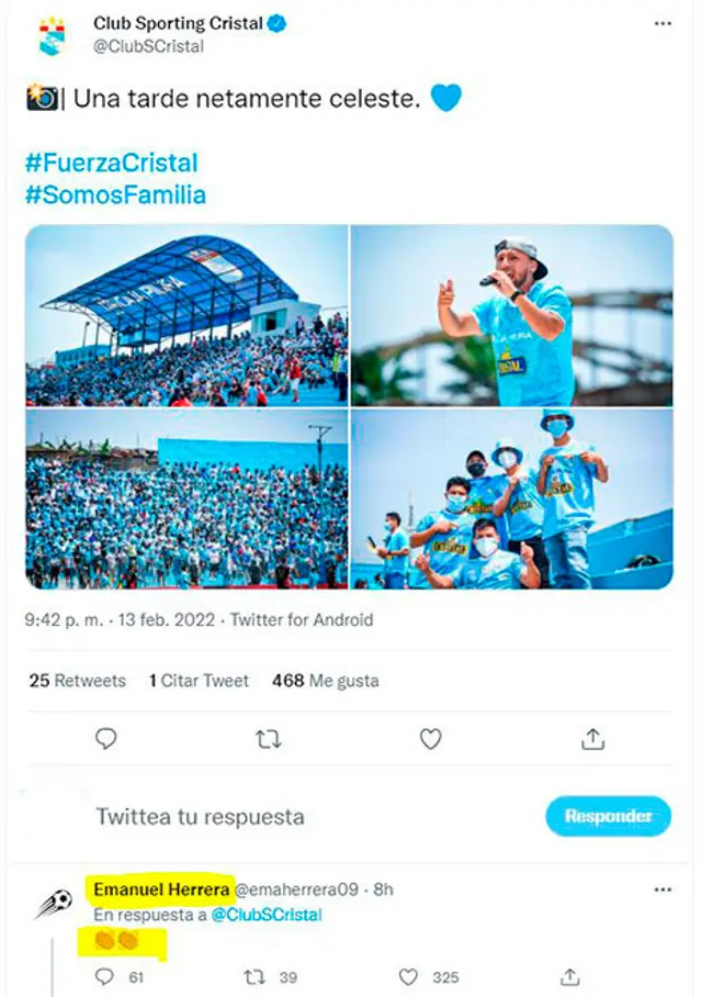 Sporting Cristal Emanuel Herrera